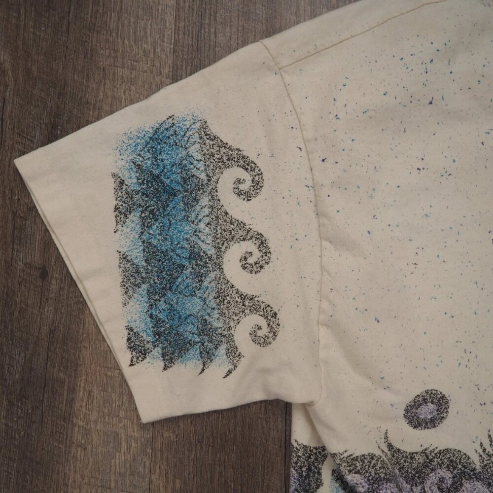 Vintage Andazia MC Escher Single Stitched Hand Reflecting Sphere All Over Print - Picture 5 of 6